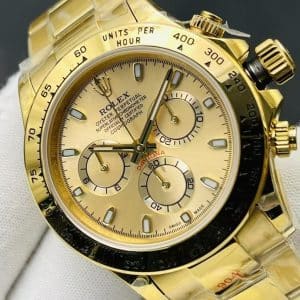 Yellow Gold Champagne Dial