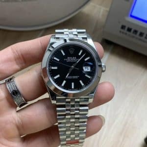 Datejust 41 Black Index Dial