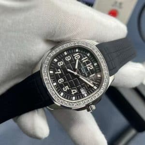 Patek Philippe Aquanaut Black Diamond Bezel Super Clone