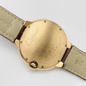 AF Factory Cartier Ballon Bleu Super Clone – Rose Gold Leather Strap Edition (Model CRW6920052)