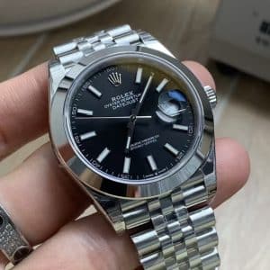 Datejust 41 Black Index Dial