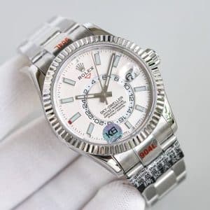 Rolex Sky-Dweller 326934 White Dial 42mm — Clean Factory Super Clone