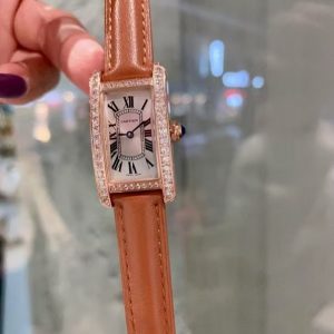 Replica M1 Factory Cartier Tank Américaine Diamond Series