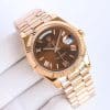 Chocolate Brown Dial in Everose Gold