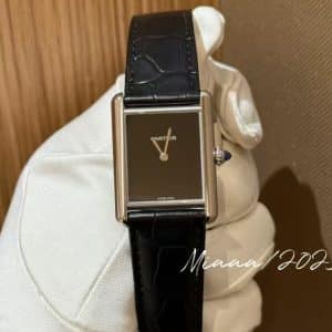 AF Factory Replica Cartier Tank Must Black