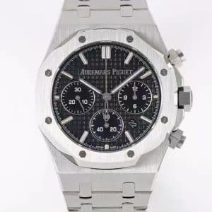APS Factory Audemars Piguet Royal Oak Chronograph — Black Dial Steel Edition (1:1 Super Clone)