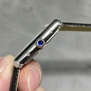 M1 Factory Replica Cartier Tank Française Gold