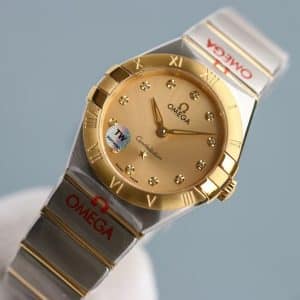 Omega Constellation 28mm Champagne Dial – TW Factory 1:1 Super Clone (2025 Edition)