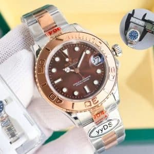 Clean Factory Rolex Yacht-Master 40 (Chocolate Dial Rolesor Edition) Replica
