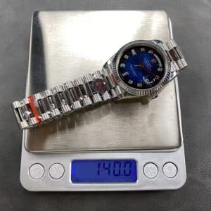 Rolex Day-Date 40 Blue Diamond Dial