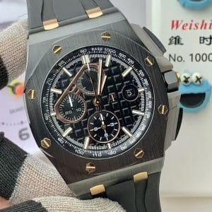 APS Factory Super Clone Audemars Piguet Royal Oak Offshore Chronograph – Forged Carbon / Rose Gold Edition