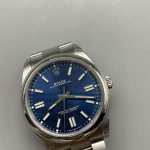 Oyster Perpetual 41mm 124300 Blue Dial