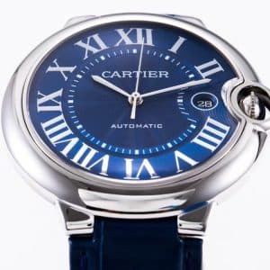 AF Factory Cartier Ballon Bleu Super Clone – Blue Dial Leather Strap Edition (Model CRW6900065)