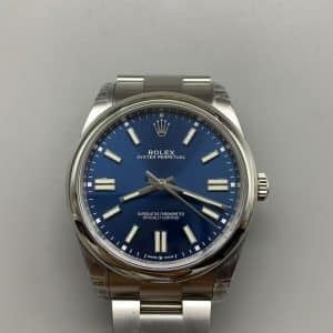 Oyster Perpetual 41mm 124300 Blue Dial