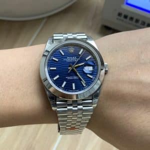 Datejust Blue Dial Jubilee 41mm