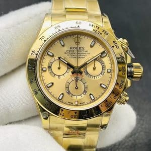 Yellow Gold Champagne Dial