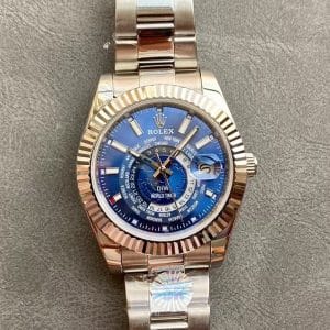 Rolex Sky-Dweller 326934 Silver Dial 42mm — Clean Factory Super Clone