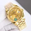 Champagne Dial with Diamond Hour Markers