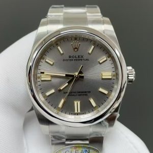 Rolex Oyster Perpetual 41mm Silver Dial 124300 Pre-Owned 2023