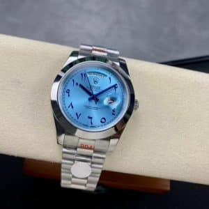 Ice Blue Arabic Dial