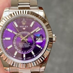 Rolex Sky-Dweller 326934 Purple Dial – Clean Factory Custom Super Clone