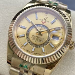 Sky-Dweller 326938 Champagne Dial