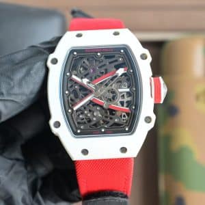Richard Mille RM055 Bubba Watson White Edition — ZF Factory 1:1 Super Clone