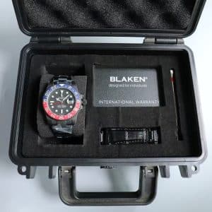 Blaken Pepsi” PVD Black Case