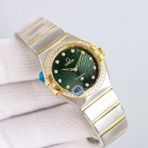 TW Factory Omega Constellation Green Wave Dial