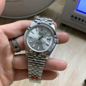 Silver Dial Jubilee Bracelet
