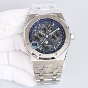 KB Factory Audemars Piguet Royal Oak Perpetual Calendar — Blue “Grande Tapisserie” Dial Edition (1:1 Super Clone)