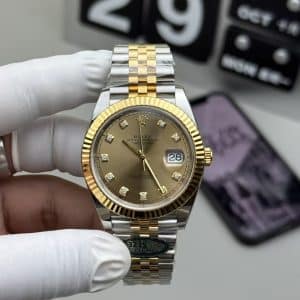 Champagne Diamond Dial Jubilee
