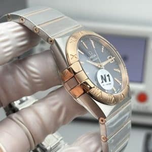 Omega Constellation Co-Axial Master Chronometer 41mm – N1 Factory 1:1 Super Clone (Blue Textured Dial, Rose Gold Bezel Edition)