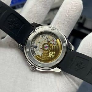 Patek Philippe Aquanaut 5167R-001 Super Clone in rose gold with a chocolate-brown tropical strap Replica