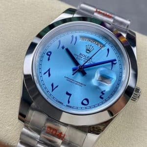 Ice Blue Arabic Dial