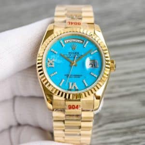 Turquoise Diamond Bezel