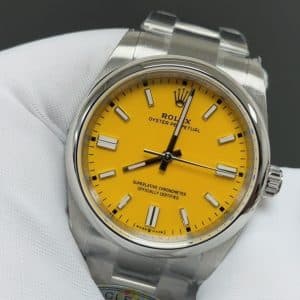 Oyster Perpetual Yellow Dial