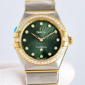 TW Factory Omega Constellation Green Wave Dial