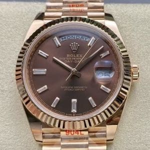 18K Rose Gold ay-Date 40 228235