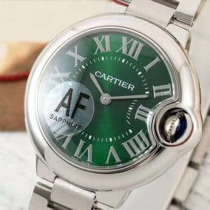 AF Factory Cartier Ballon Bleu Super Clone – Green Dial Edition (Model CRW6920084)