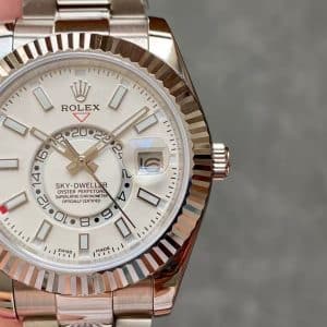 Rolex Sky-Dweller 326934 Silver Dial 42mm — Clean Factory Super Clone