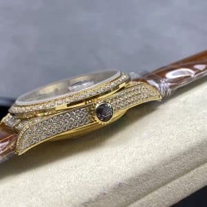 Rainbow Pave Diamond Dial