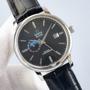 VS Factory Omega De Ville Co-Axial Power Reserve GMT Replica — Elegance with Precision and Purpose