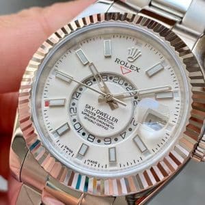Rolex Sky-Dweller 326934 Silver Dial 42mm — Clean Factory Super Clone
