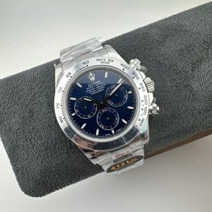 Clean Factory 4131 Super Clone Steel Daytona with Deep Blue Dial (China)