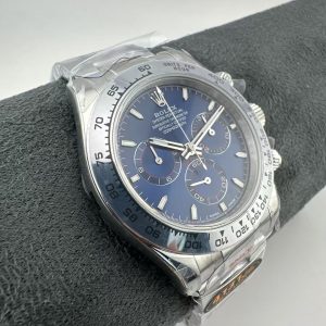 Clean Factory 4131 Super Clone Steel Daytona with Deep Blue Dial (China)