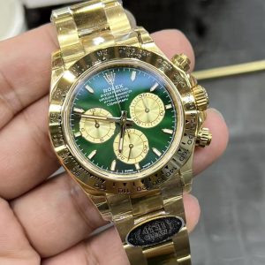 Clean Factory 4131 Super Clone Gold Daytona with Green Dial (China)