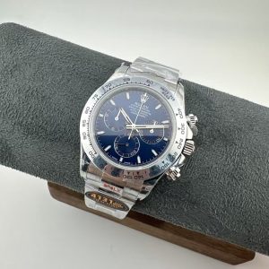 Clean Factory 4131 Super Clone Steel Daytona with Deep Blue Dial (China)