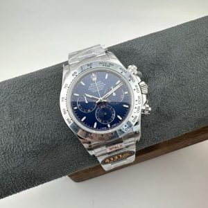 Clean Factory 4131 Super Clone Steel Daytona with Deep Blue Dial (China)