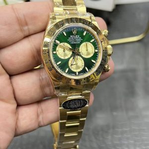 Clean Factory 4131 Super Clone Gold Daytona with Green Dial (China)